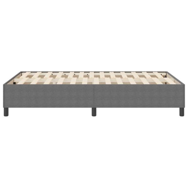 Boxspringbett Hellgrau 120x200 cm Cordstoff