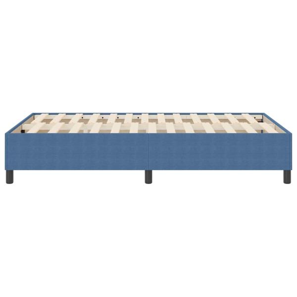 Boxspringbett Blau 120x200 cm Cord-Stoff