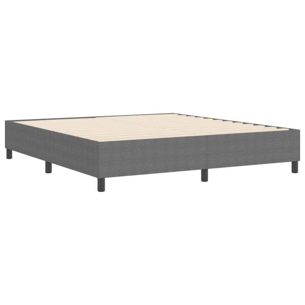 Boxspringbett Hellgrau Super King Cordstoff