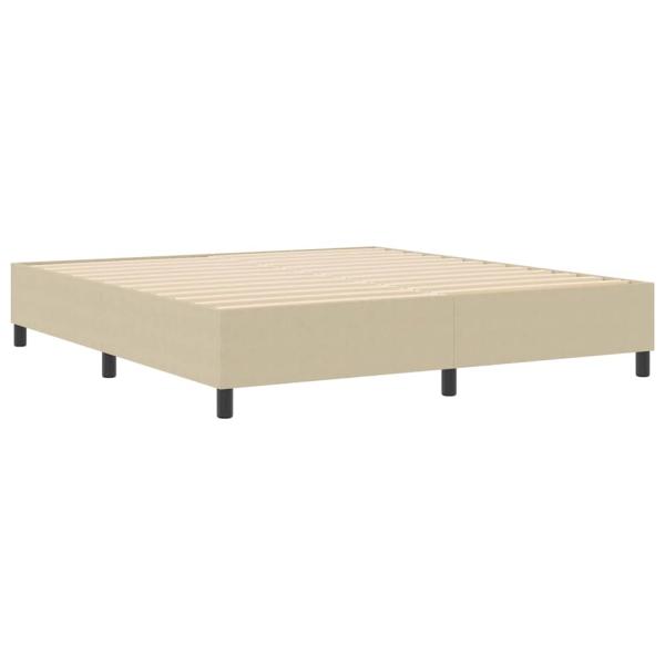 Boxspringbett Lichtgrün Grau Super King Corduroy Stoff