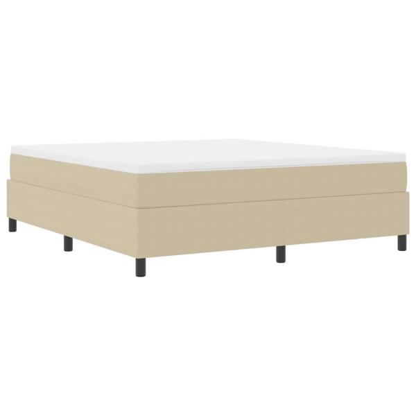 Boxspringbett Lichtgrün Grau Super King Corduroy Stoff
