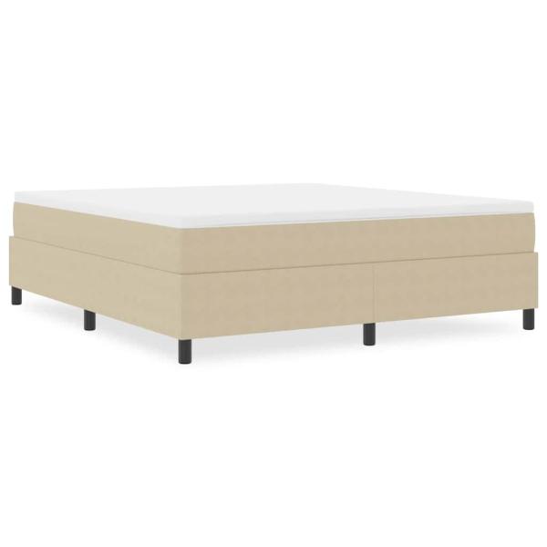 Boxspringbett Lichtgrün Grau Super King Corduroy Stoff