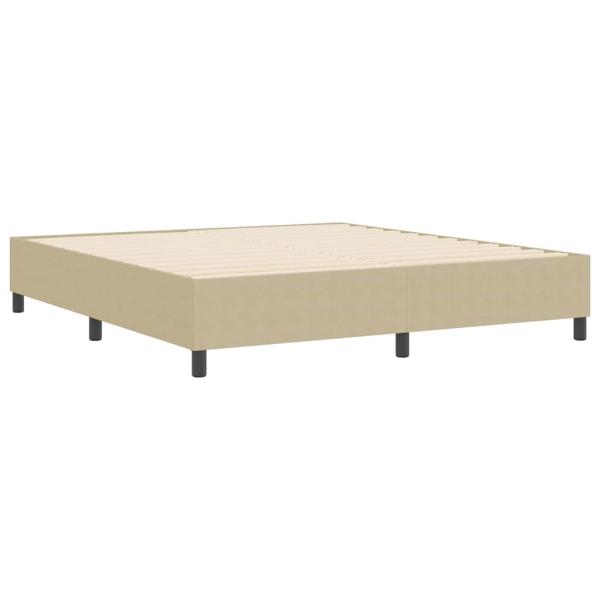 Boxspringbett Lichtgrün Grau Super King Corduroy Stoff