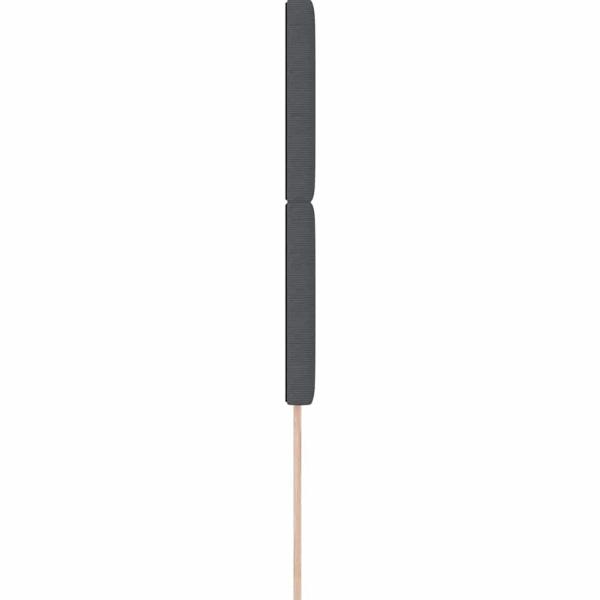 Kopfteil Einfaches Design Dunkelgrau 80 cm Corduroy Stoff