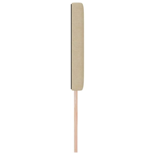 LED Kopfteil mit LED-Lichtleisten Grau-Grün 144 cm Cordstoff