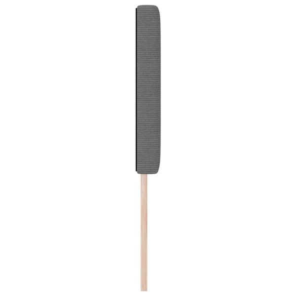 LED Kopfteil mit LED-Lichtleisten Hellgrau 180 cm Cordstoff