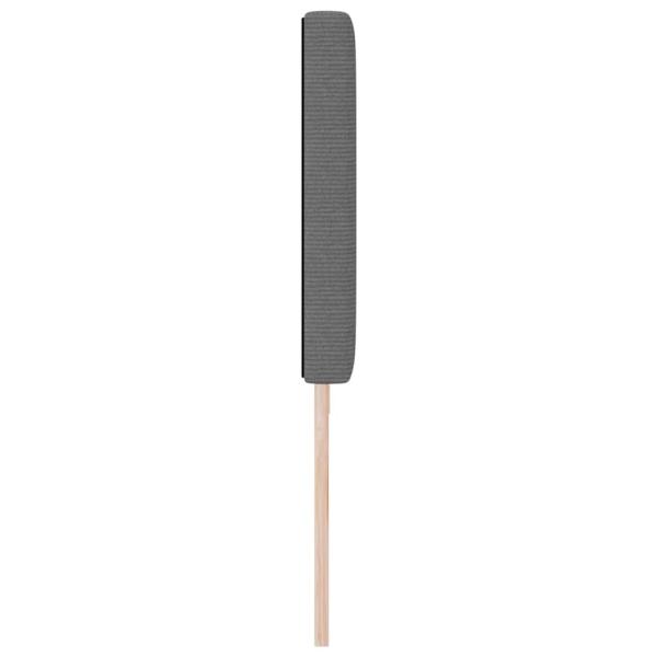 LED Kopfteil Einfaches Design Hellgrau 100 cm Cord-Stoff
