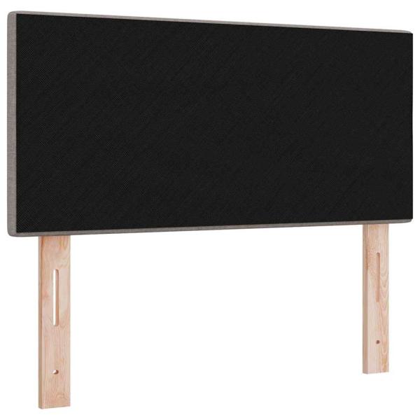 LED Kopfteil Mit Knopfheftung Taupe 80 cm Stoff