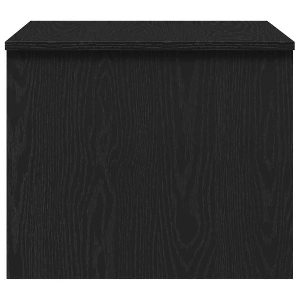 Schwarzer Eichenkaffee Tisch - 80 x 50,5 x 41,5 cm