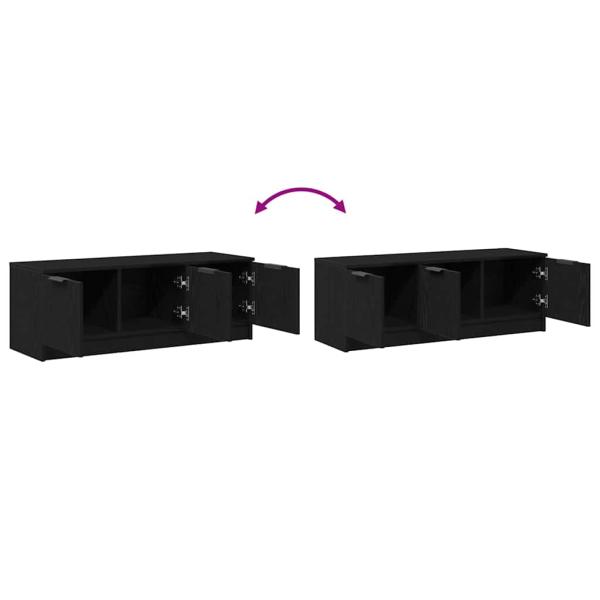 TV-Schrank Schwarze Eiche 102x35x36,5 cm Spanplatte