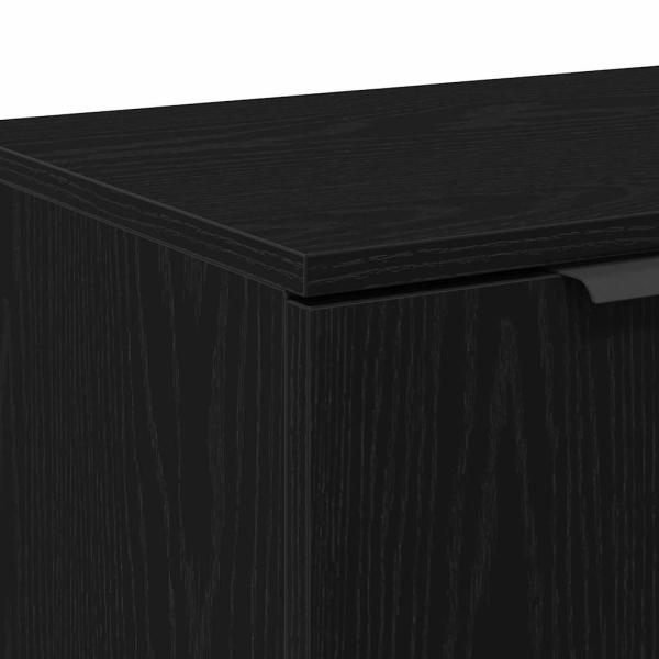 TV-Schrank Schwarze Eiche 102x35x36,5 cm Spanplatte