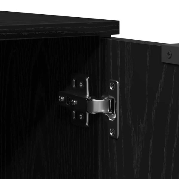 TV-Schrank Schwarze Eiche 102x35x36,5 cm Spanplatte