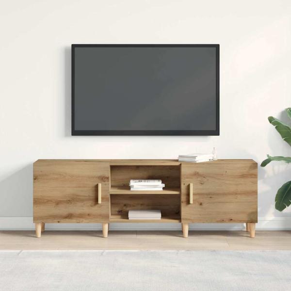 TV-Schrank aus Artisan Eiche - 150x30x50 cm - Hergestellt aus Holzwerkstoffen