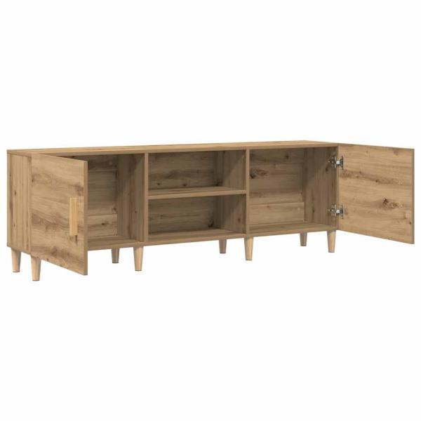 TV-Schrank aus Artisan Eiche - 150x30x50 cm - Hergestellt aus Holzwerkstoffen