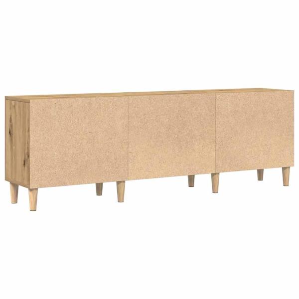 TV-Schrank aus Artisan Eiche - 150x30x50 cm - Hergestellt aus Holzwerkstoffen