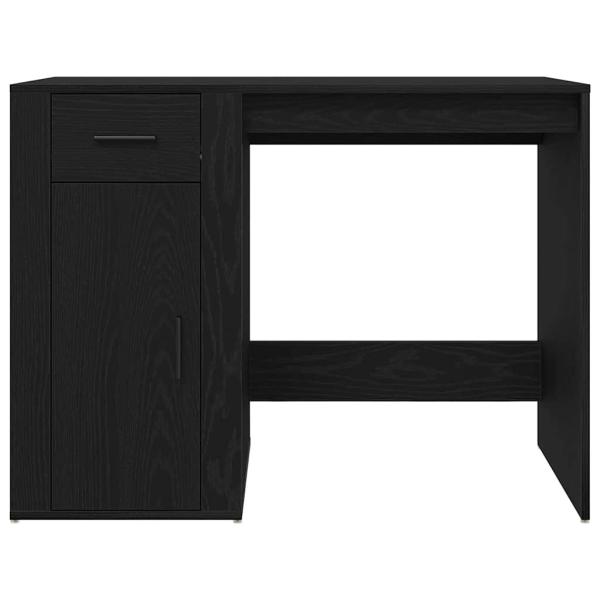 Schreibtisch Schwarz Eiche 100x49x75 cm Holzwerkstoff