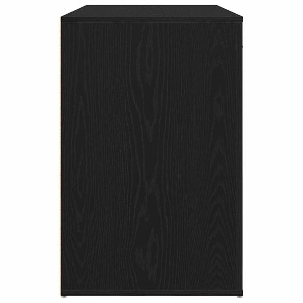 Schreibtisch Schwarz Eiche 100x49x75 cm Holzwerkstoff