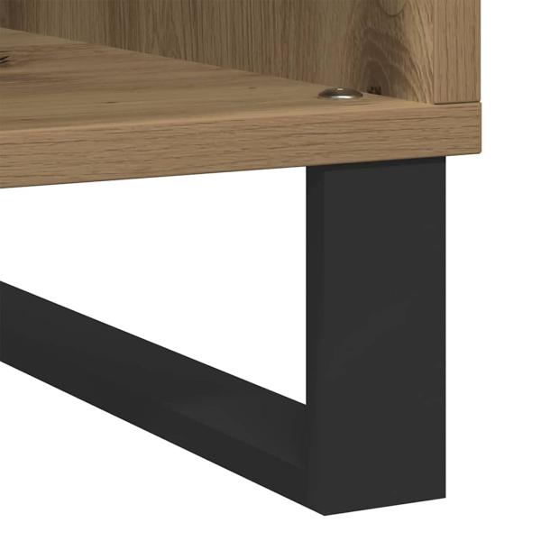Record Cabinet Artisan Oak 84,5x38x89 cm Holzwerkstoff