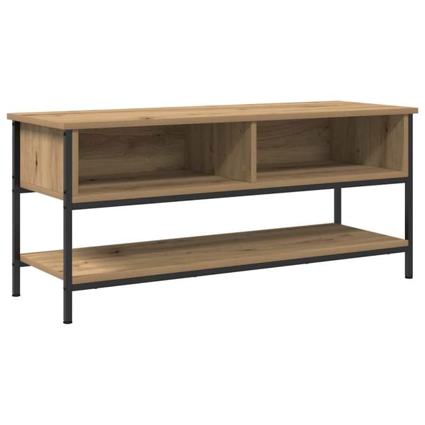 TV-Schrank Artisan Eiche 100x35x45 cm Engineering Holz und Stahl