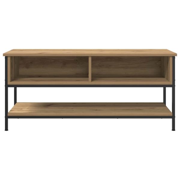 TV-Schrank Artisan Eiche 100x35x45 cm Engineering Holz und Stahl
