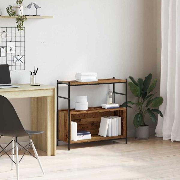ARDEBO.de - Bücherregal Rauchescheine 80x30x78,5 cm Ingenieure Holz
