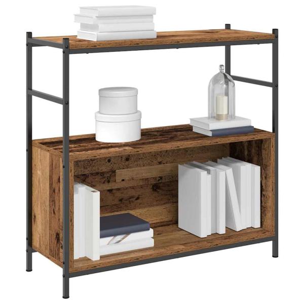 Bücherregal Rauchescheine 80x30x78,5 cm Ingenieure Holz