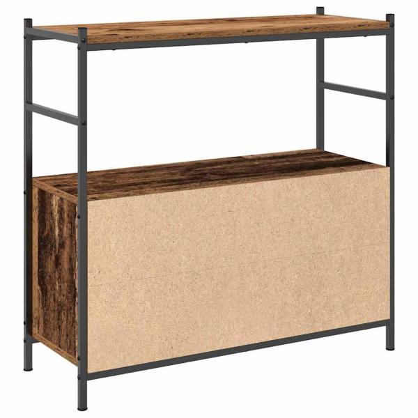 Bücherregal Rauchescheine 80x30x78,5 cm Ingenieure Holz