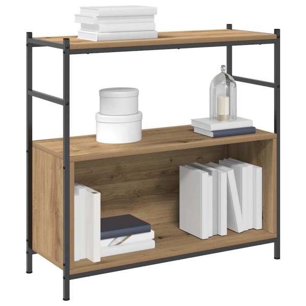 Bücherregal Artisian Eiche 80x30x78,5 cm aus Holzwerkstoff