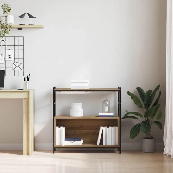Bücherregal Artisian Eiche 80x30x78,5 cm aus Holzwerkstoff