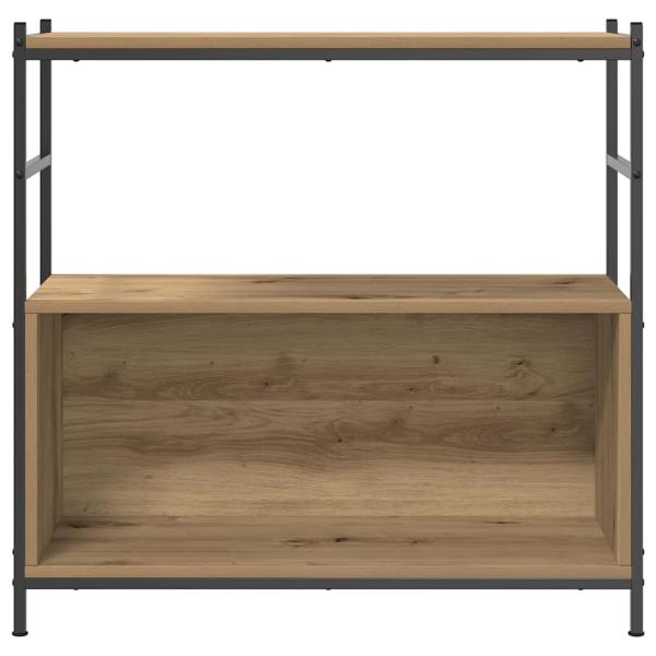 Bücherregal Artisian Eiche 80x30x78,5 cm aus Holzwerkstoff