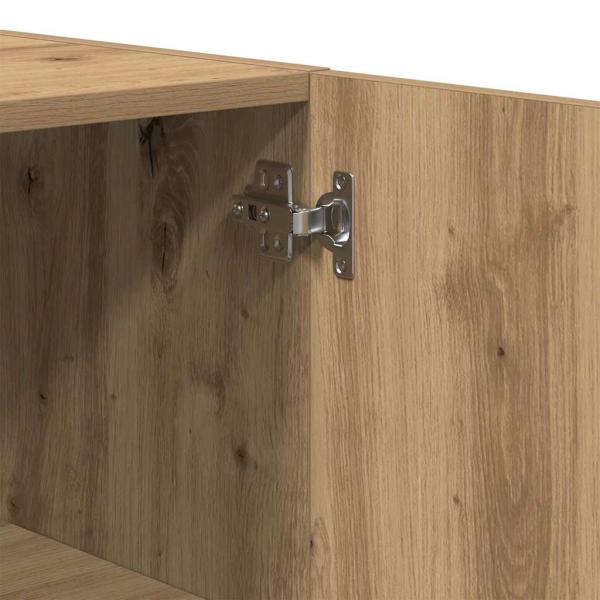 Wandregal Artisan Eiche 60x31,5x60 cm Holzwerkstoff
