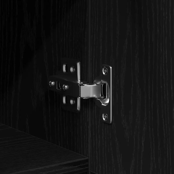 TV-Schrank Schwarze Eiche 150x30x50 cm aus Holzwerkstoff