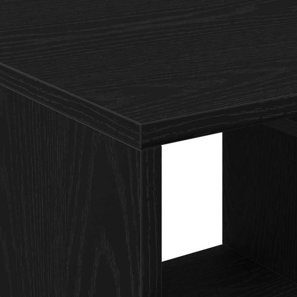 Couchtisch Schwarz Eiche 90x49x45 cm Engineering Holz