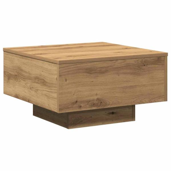 Couchtisch Artisan aus Eiche 55x55x31 cm aus synthetischem Holz