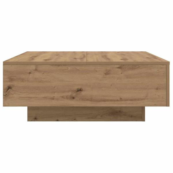 Artisan-Eiche 80 x 80 x 31 cm Holzwerkstoff