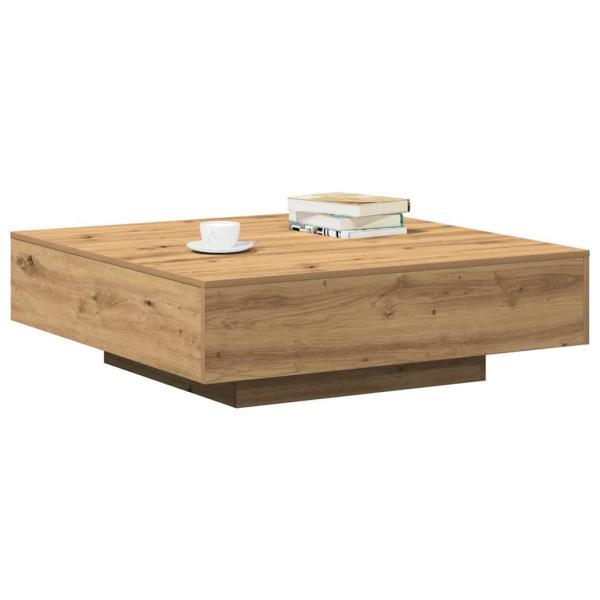 Couchtisch Artisan Eiche 100x100x31 cm aus Holzwerkstoff