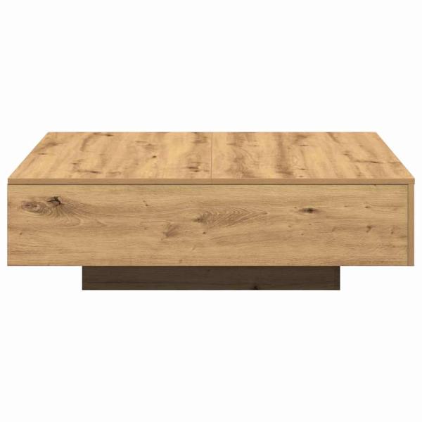 Couchtisch Artisan Eiche 100x100x31 cm aus Holzwerkstoff