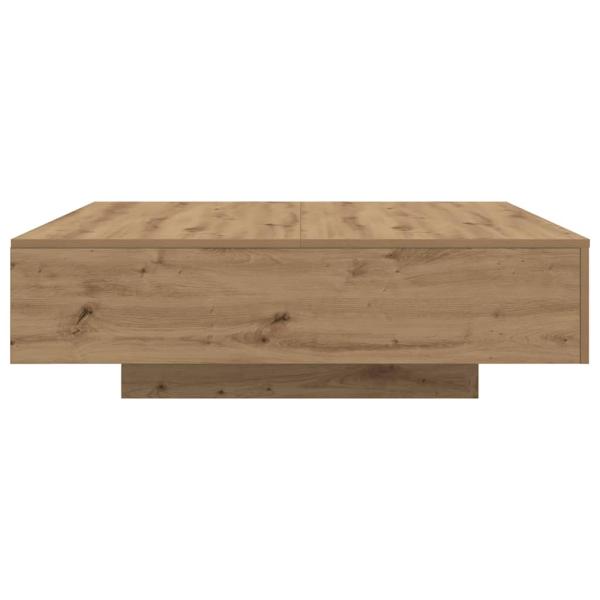 Couchtisch Artisan-Eiche Holzwerkstoff 100 x 100 x 31 cm