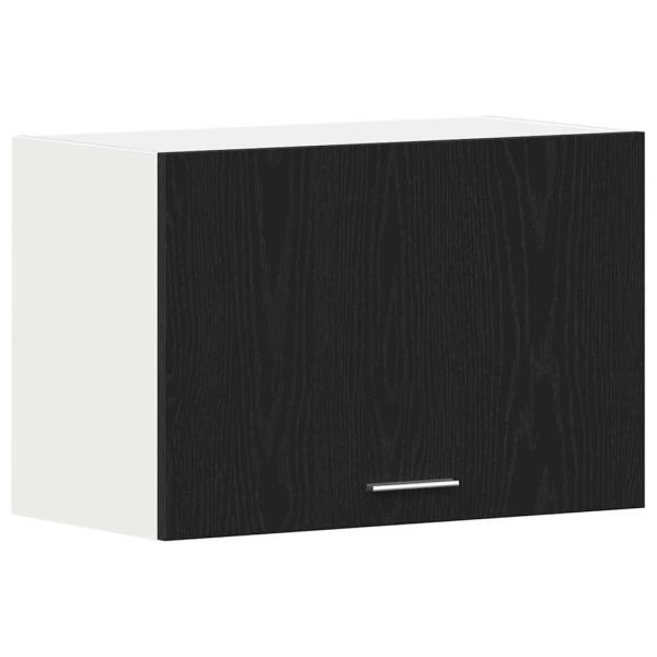 Hängeschrank in Schwarz-Eiche - 60x31x60 cm, Hergestellt aus Holzwerkstoff