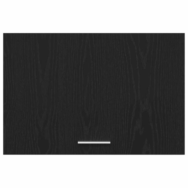 Hängeschrank in Schwarz-Eiche - 60x31x60 cm, Hergestellt aus Holzwerkstoff