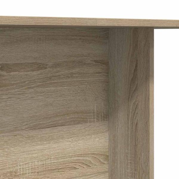Esstisch 110 x 60 x 75 cm Holzwerkstoff Sonoma-Eiche
