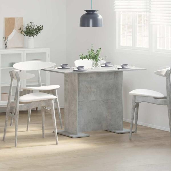 ARDEBO.de - Esstisch Beton Grau 110x60x75 cm Holzwerkstoff