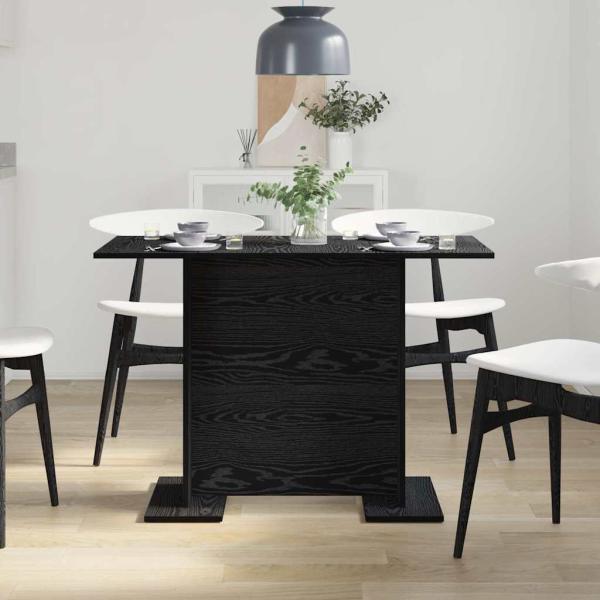 Esstisch Schwarz Eiche 110x60x75 cm Holzwerkstoff