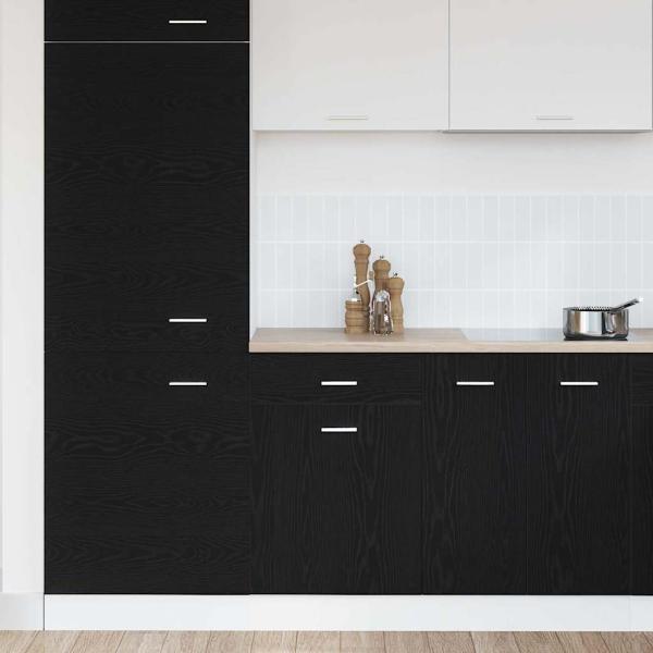 Schwarzer Eiche Schubladenschrank - 50x46x81,5 cm, Hergestellt aus Holzwerkstoff
