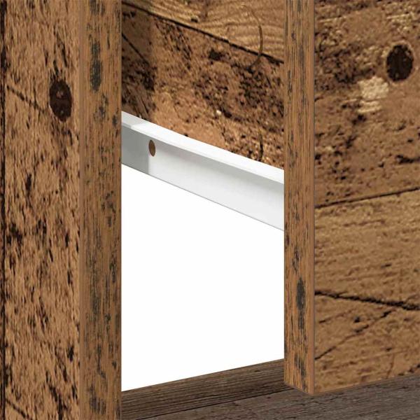 Nachttisch Altholz 45 x 34 x 44 cm Holzwerkstoff
