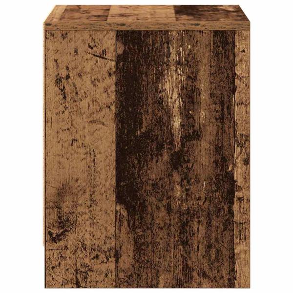 Nachttisch 2 Stk. Alte Holz 45x34x44,5 cm Holzwerkstoff