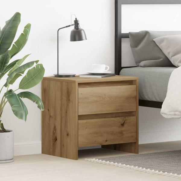 ARDEBO.de - Nachttisch Artisan Eiche 45x34x44,5 cm Holzwerkstoff