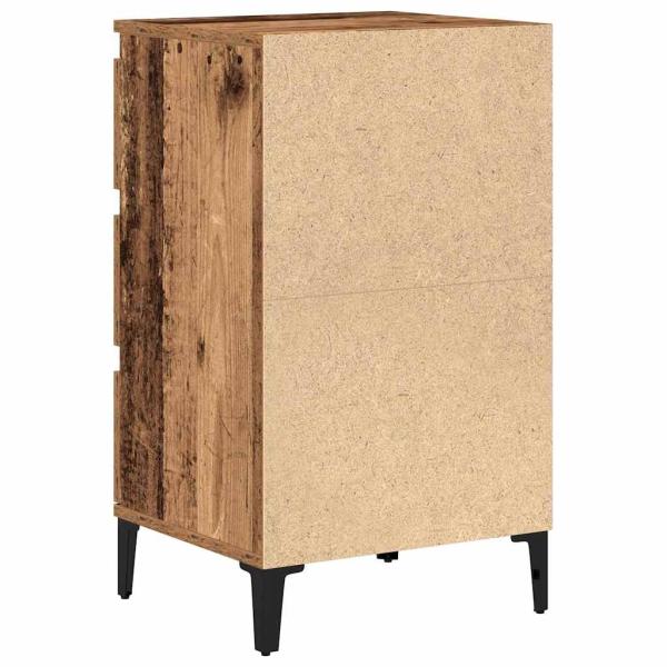 Nachttisch Altholz 40x35x70 cm Werkstoffholz