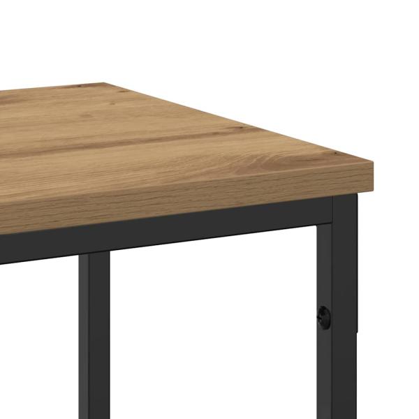 Konsolentisch Artisan Eiche 200x30x75 cm Ingenieurholz & Stahl