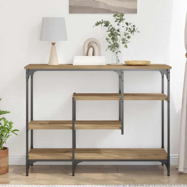 Konsole Artisan Eiche 100x35x75 cm Ingenieure Holz & Stahl